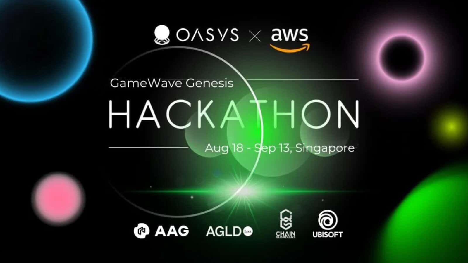 Oasys Joins Hands with AWS for Web3 Gaming Hackathon Supported by Ubisoft