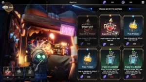 Apeiron gameplay screenshot 4 – Adventure crypto game on Ethereum