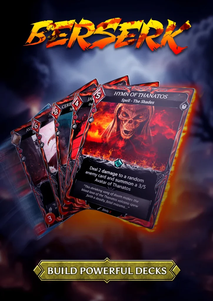 Berserk gameplay screenshot 1 – COLLECTIBLE crypto game on Polygon