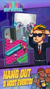 Bit Hotel gameplay screenshot 3 – Building crypto game on BNB Chain