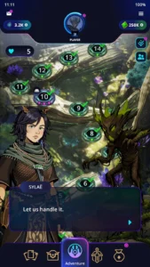 Cross The Ages gameplay screenshot 2 – COLLECTIBLE crypto game on Polygon