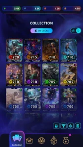 Cross The Ages gameplay screenshot 5 – COLLECTIBLE crypto game on Polygon