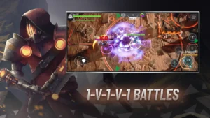 Cryowar gameplay screenshot 2 – PvP crypto game on Solana