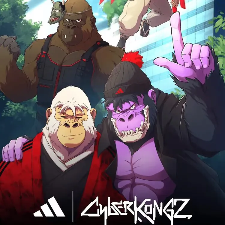 CyberKongz gameplay screenshot 1 – Collectible crypto game on Ethereum