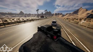 DeRace gameplay screenshot 3 – Racing crypto game on Ethereum