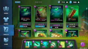 Elemental Raiders gameplay screenshot 3 – Adventure crypto game