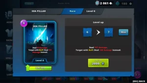 Elemental Raiders gameplay screenshot 4 – Adventure crypto game