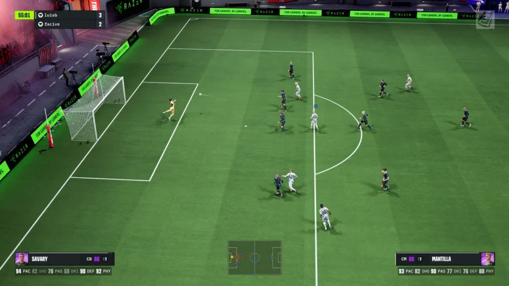 GOALS gameplay screenshot 1 – Action crypto game on Polygon