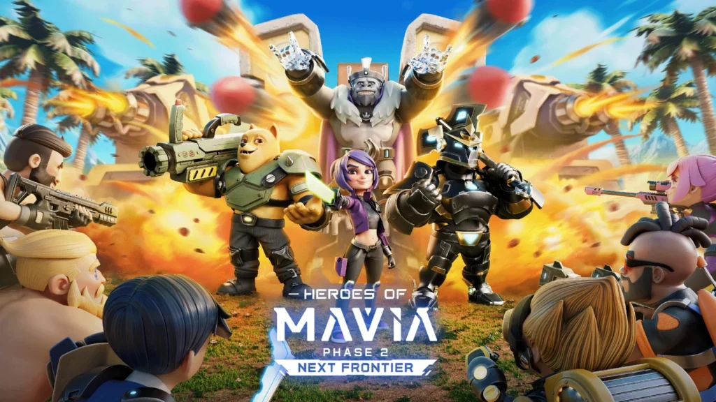 Heroes of Mavia gameplay screenshot 1 – Building crypto game on BNB Chain