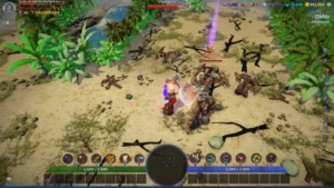 Lost Relics gameplay screenshot 5 – Action crypto game on Enjin