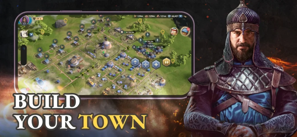 Medieval Empires gameplay screenshot 1 – MMORPG crypto game on Polygon