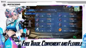 MetaCene gameplay screenshot 4 – MMO crypto game on Polkadot