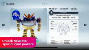 MixMob: Racer 1 gameplay screenshot 5 – Card Games crypto game on Solana