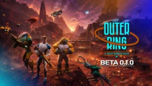 Outer Ring gameplay screenshot 2 – Sci-Fi crypto game on BNB Chain