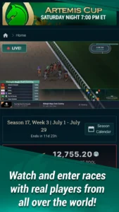 Photo Finish™ LIVE gameplay screenshot 4 – Metaverse crypto game on Base