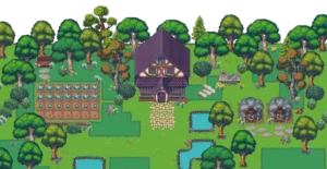 Pixels gameplay screenshot 2 – Adventure crypto game on Ethereum