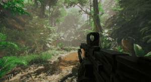 Rage Effect gameplay screenshot 2 – FPS crypto game on Solana