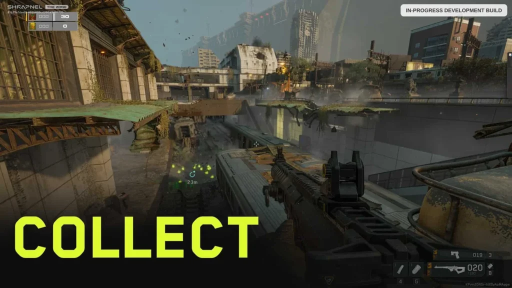 Shrapnel gameplay screenshot 1 – Battle Royale crypto game on Avalanche
