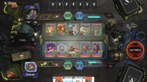 The Lost Glitches gameplay screenshot 2 – Trading Card Games crypto game on Ethereum
