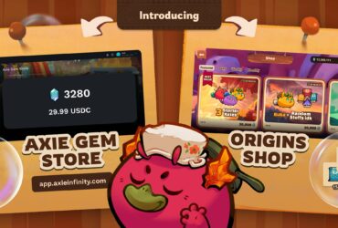 Axie Infinity Launches Origins Shop and Gem Store