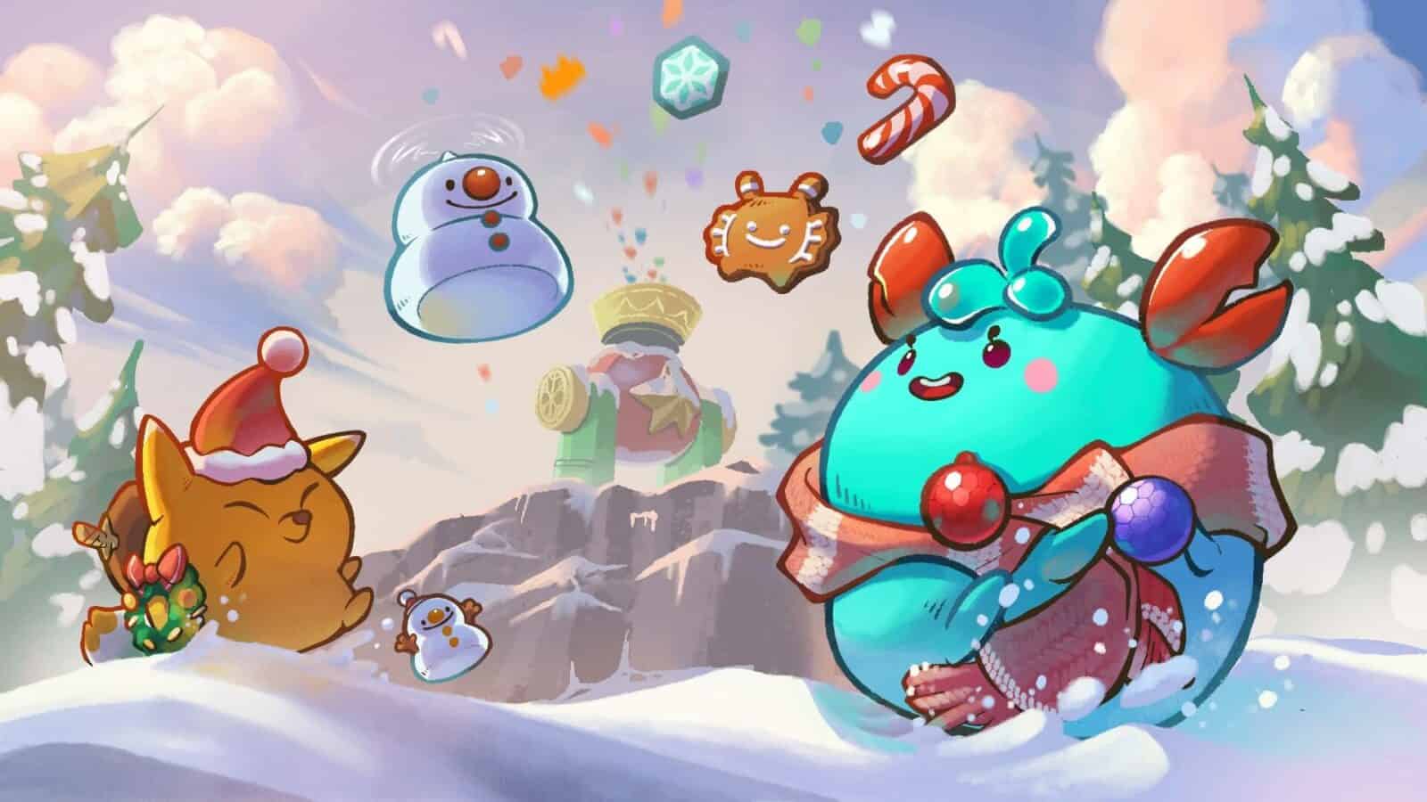 Axie Infinity Invites Fans to Festive Holiday Event