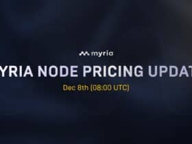 Myria Adjusts Node License Pricing to Support Growing Demand