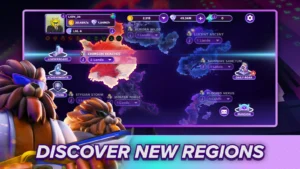 Loaded Lions: Mane City gameplay screenshot 3 – Casual crypto game on Cronos