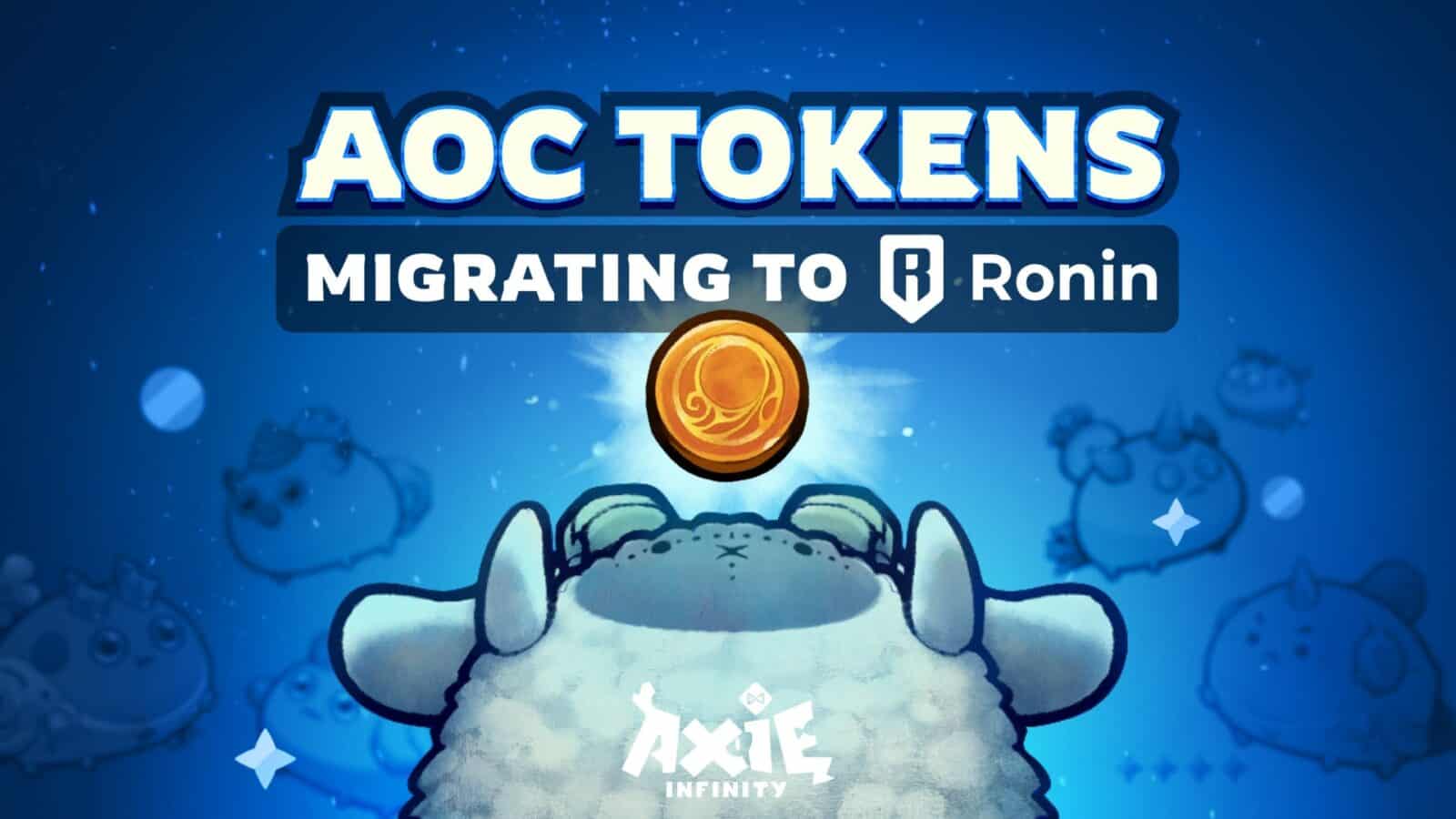 Axie Origin Coin ($AOC) Migrates to Ronin Blockchain