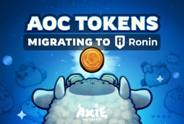 Axie Origin Coin ($AOC) Migrates to Ronin Blockchain