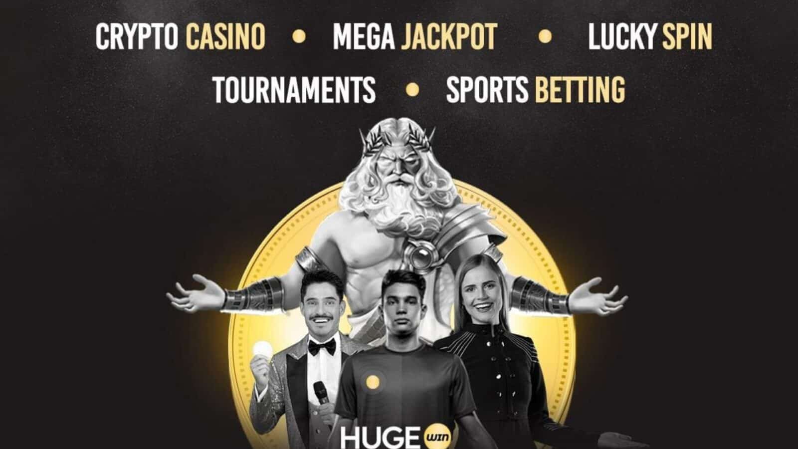 HugeWin Launches New Crypto-Focused Casino Platform