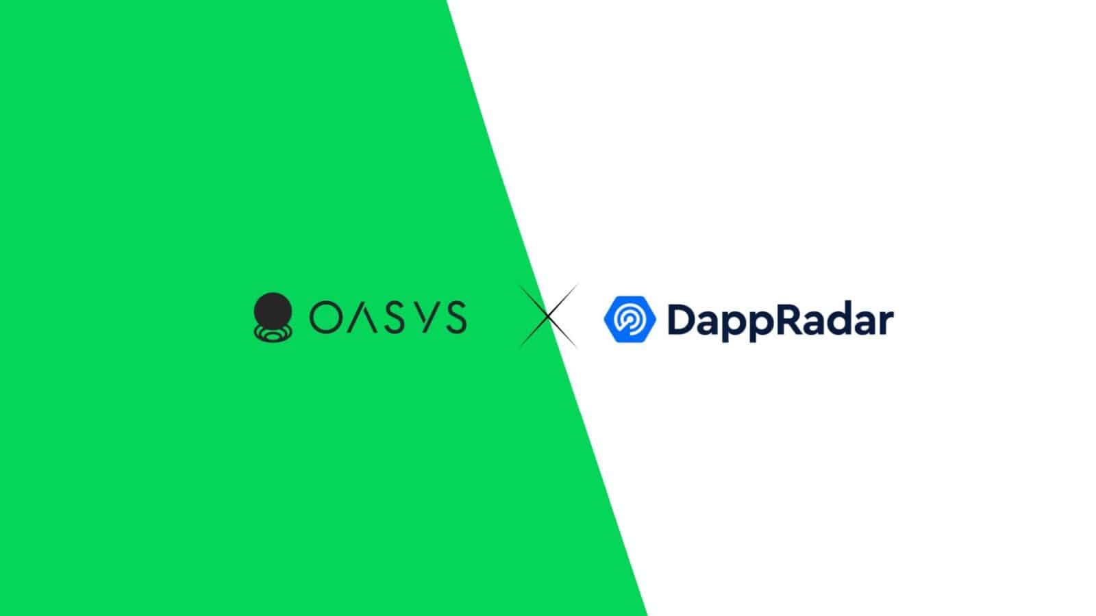 Oasys Network Partners with DappRadar for Enhanced Game and App Visibility