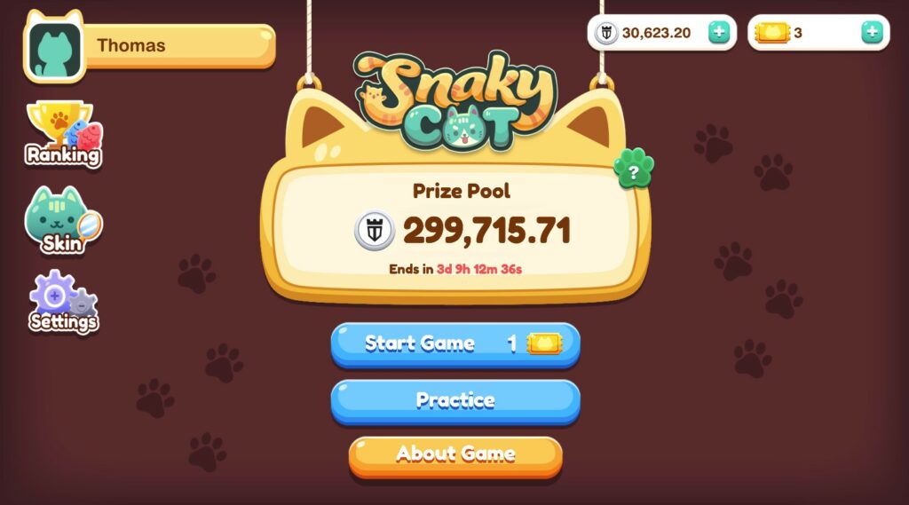 Snaky cat web3 game 2 iCandy Interactive Limited has launched 'Snaky Cat', a new Web3 game that will debut on Base chain, an L2 platform incubated by Coinbase. iCandy has partnered with Animoca Brands, a company focused on digital property rights, to develop key Web3 components of the game.