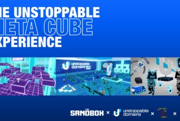 Unstoppable Domains Breaks New Ground in The Sandbox with Exciting Meta Cube Game