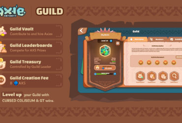 Axie Infinity Enhances Gameplay with Guilds and Grand Tournament