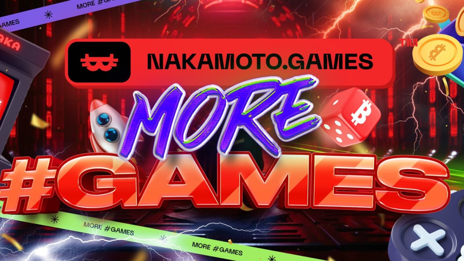 Nakamoto Games Sets New Standards with Trio of Game Launches