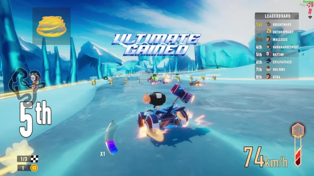Oh Baby Kart gameplay screenshot 1 – COLLECTIBLE crypto game