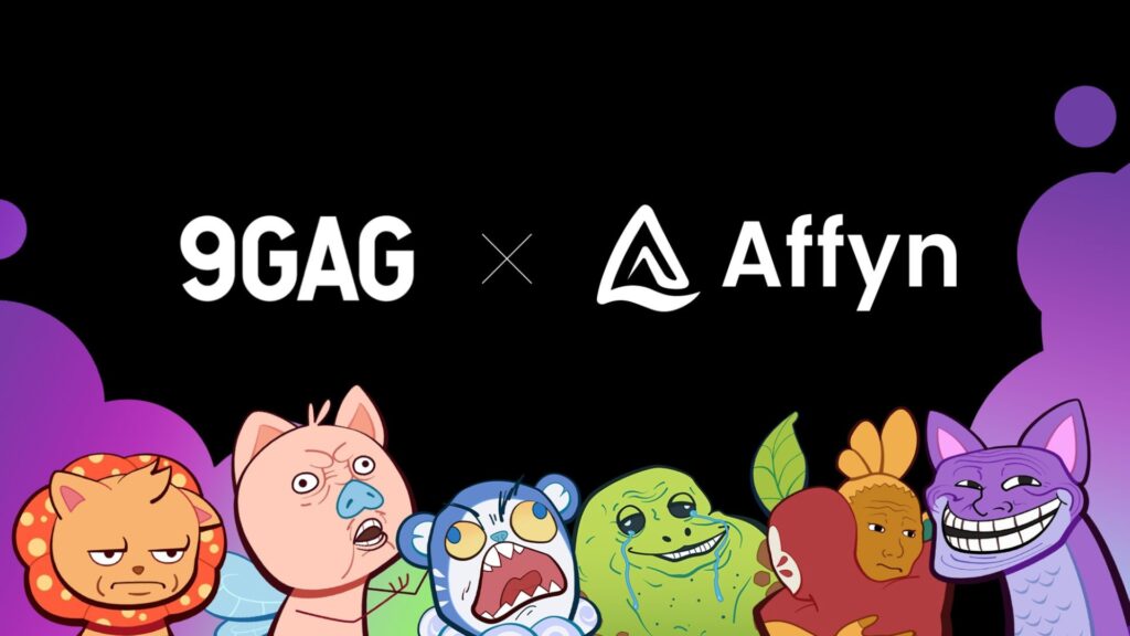 9GAG Teams Up with Affyn to Strengthen its Position in Web3