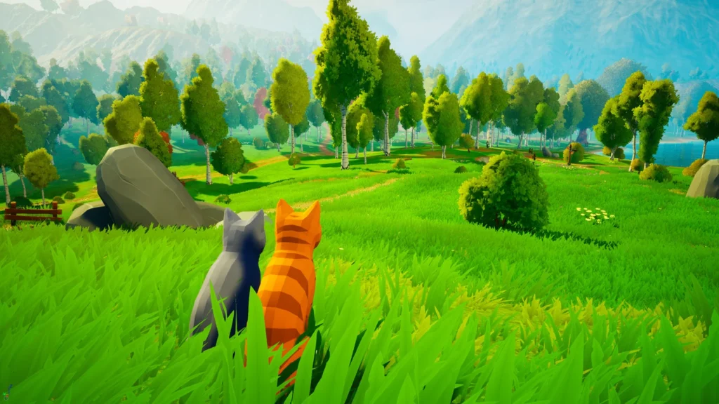 Cat Town gameplay screenshot 1 – Casual crypto game on Base