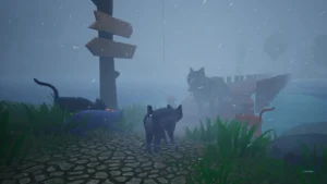 Cat Town gameplay screenshot 4 – Casual crypto game on Base