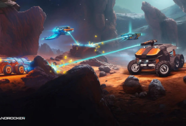 image 2 Play to Earn game LandRocker allows players to manage resources, combat, and explore space. In the game, you may mine resources, complete missions to free planets, and earn rewards like as NFTs and cryptocurrency tokens.