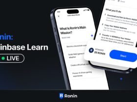 Coinbase Launches Interactive "Learn & Earn" Campaign Featuring Ronin