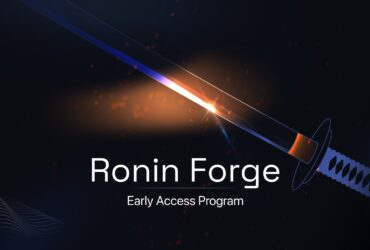 Ronin Forge: Build Web3 Games with Ronin