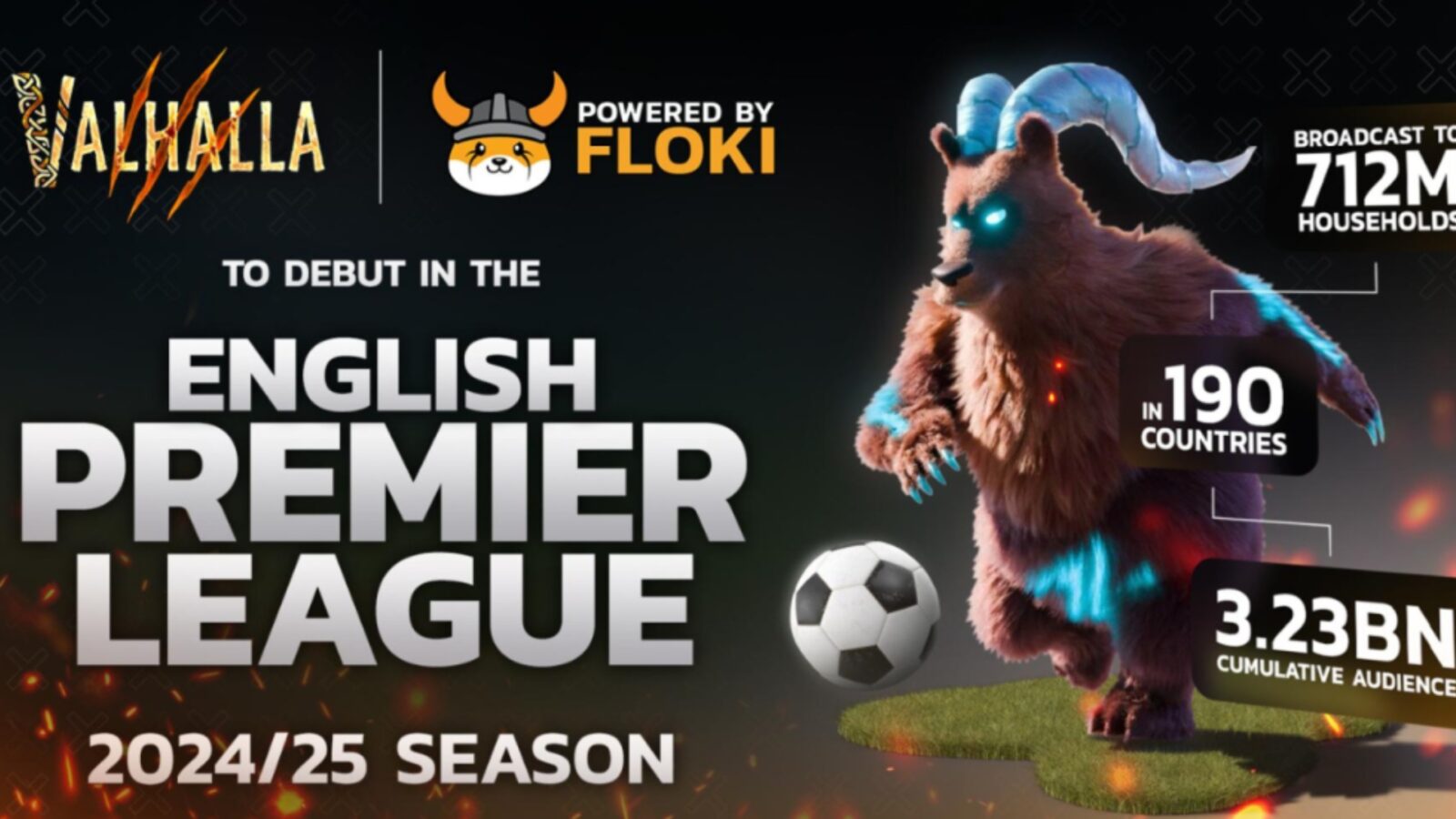 Floki Launches Marketing Campaign with EPL for Valhalla MMORPG