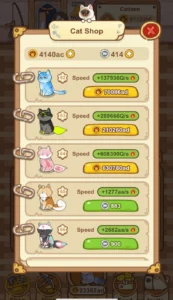 Catizen gameplay screenshot 4 – Minigames crypto game on TON