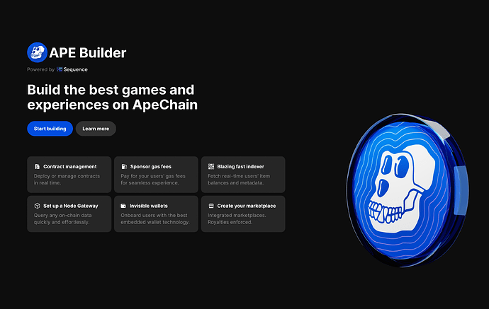 Horizon, a blockchain gaming company, has announced the integration of its web3 tech solution, Sequence, into ApeCoin DAO's Arbitrum L3 ApeChain. This integration intends to act as the infrastructure layer for future games and decentralized applications (dApps) within the ApeCoin ecosystem, which is currently preparing for its mainnet release.