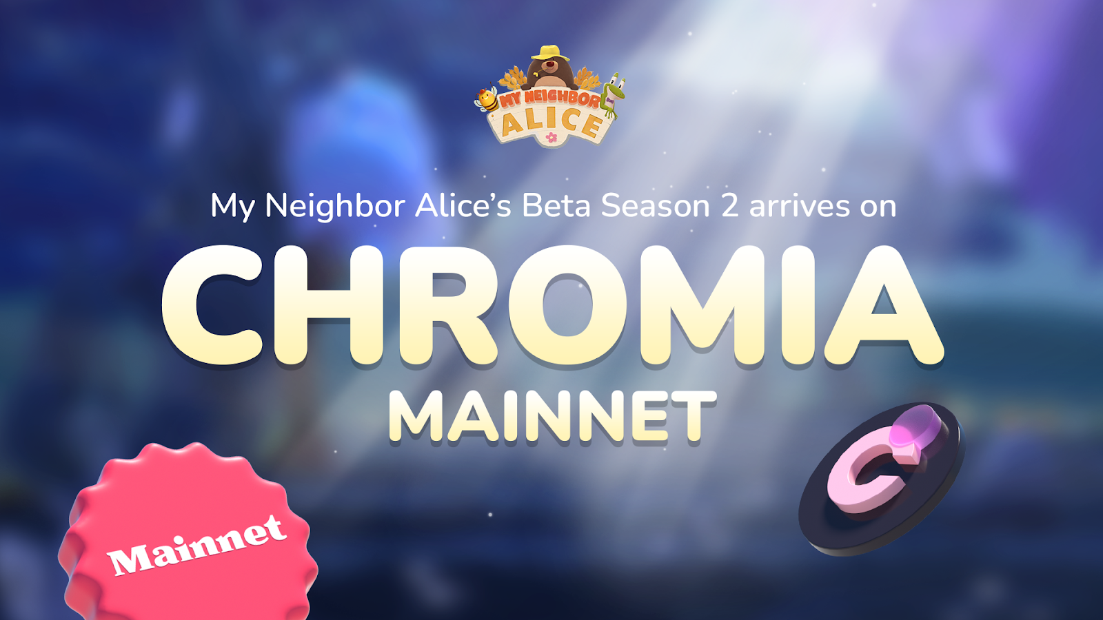 chromia my neighbor alice In a significant development for blockchain gaming, Chromia has successfully launched its mainnet, enabling "My Neighbor Alice" to become the first game entirely based on blockchain technology. This advancement follows the title's recognition as the Binance Project of the Year 2021. Scheduled to launch its new Beta season on September 24, "My Neighbor Alice" is set to offer a completely decentralized and scalable gaming experience on the Chromia Mainnet.