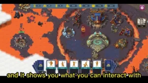 Immortal Siege gameplay screenshot 3 – Strategy crypto game