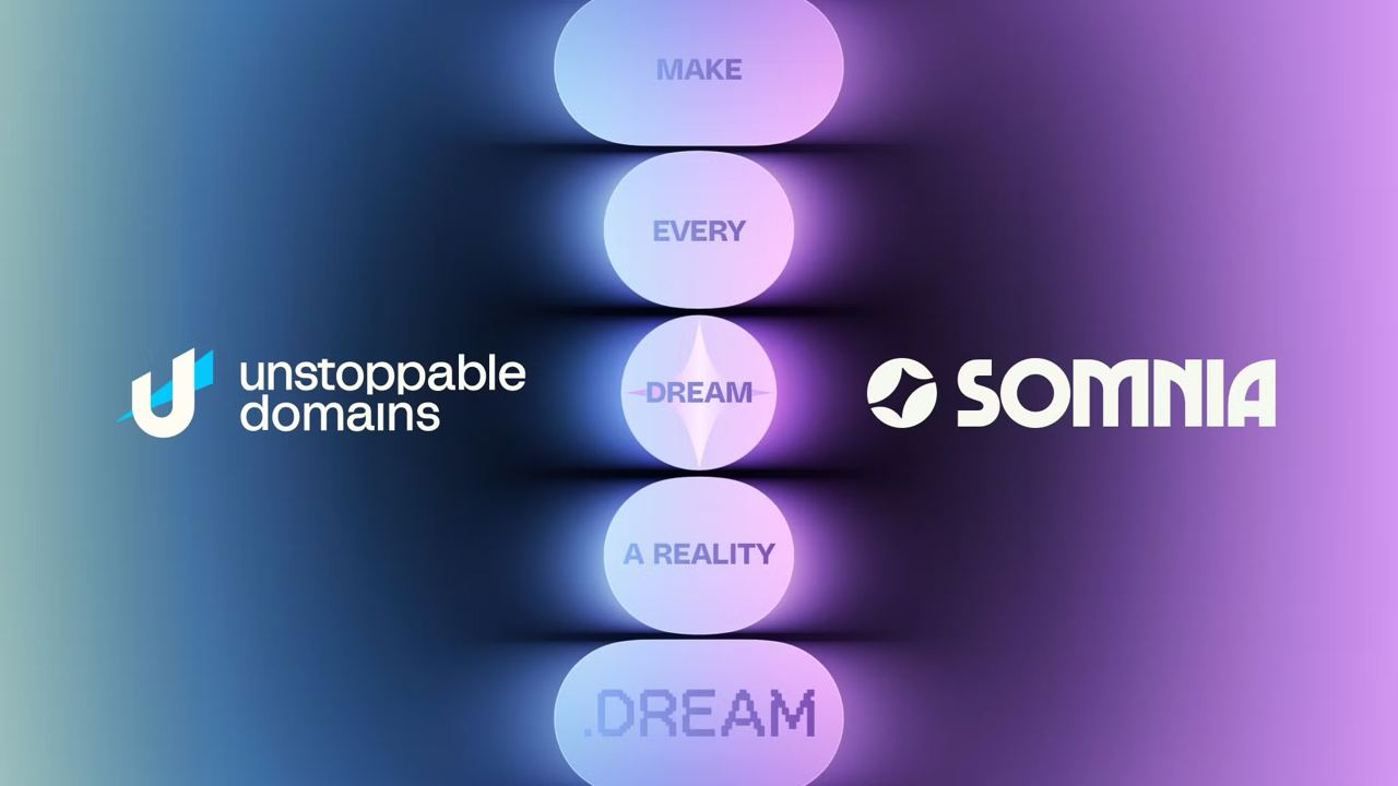 somnia unstopable domains Now, the .Dream domain is open to everyone in Somnia’s ecosystem.