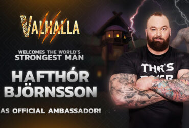 MMORPG Valhalla announces Hafthor Björnsson as its official ambassador