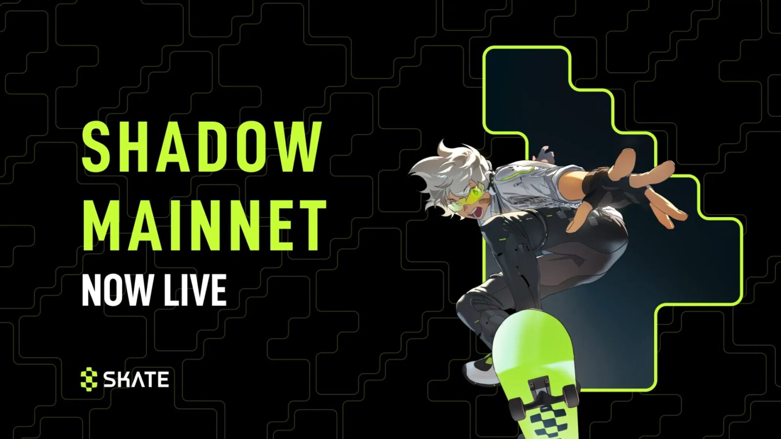 Skate Launches Shadow Mainnet Skate has officially launched the Shadow Mainnet, a crucial development in the rollout of its full-scale Mainnet